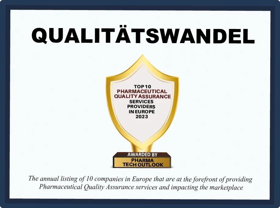 Auszeichnung Pharma Tech Outlook 2023